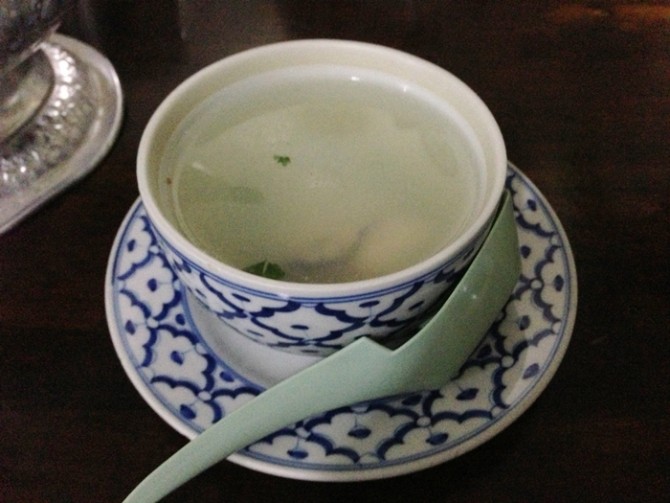 タイ料理 カキスープ
