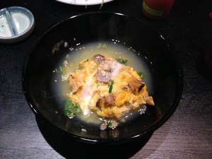 とん唐てん 親子まぶし